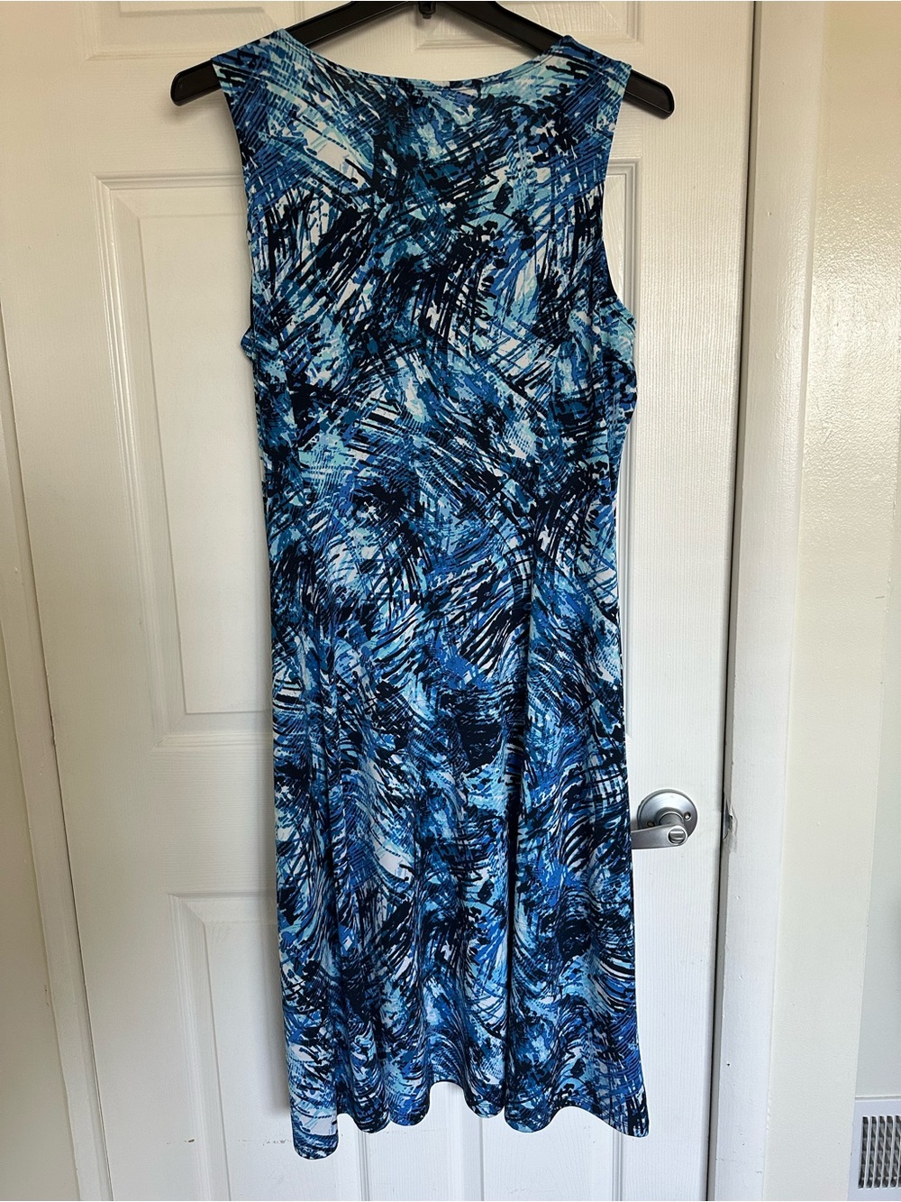 Elementz Blue and Black Dress Size Large - Picture 4 of 5